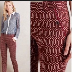 Antropologie Cartonnier “Charlie Trouser”